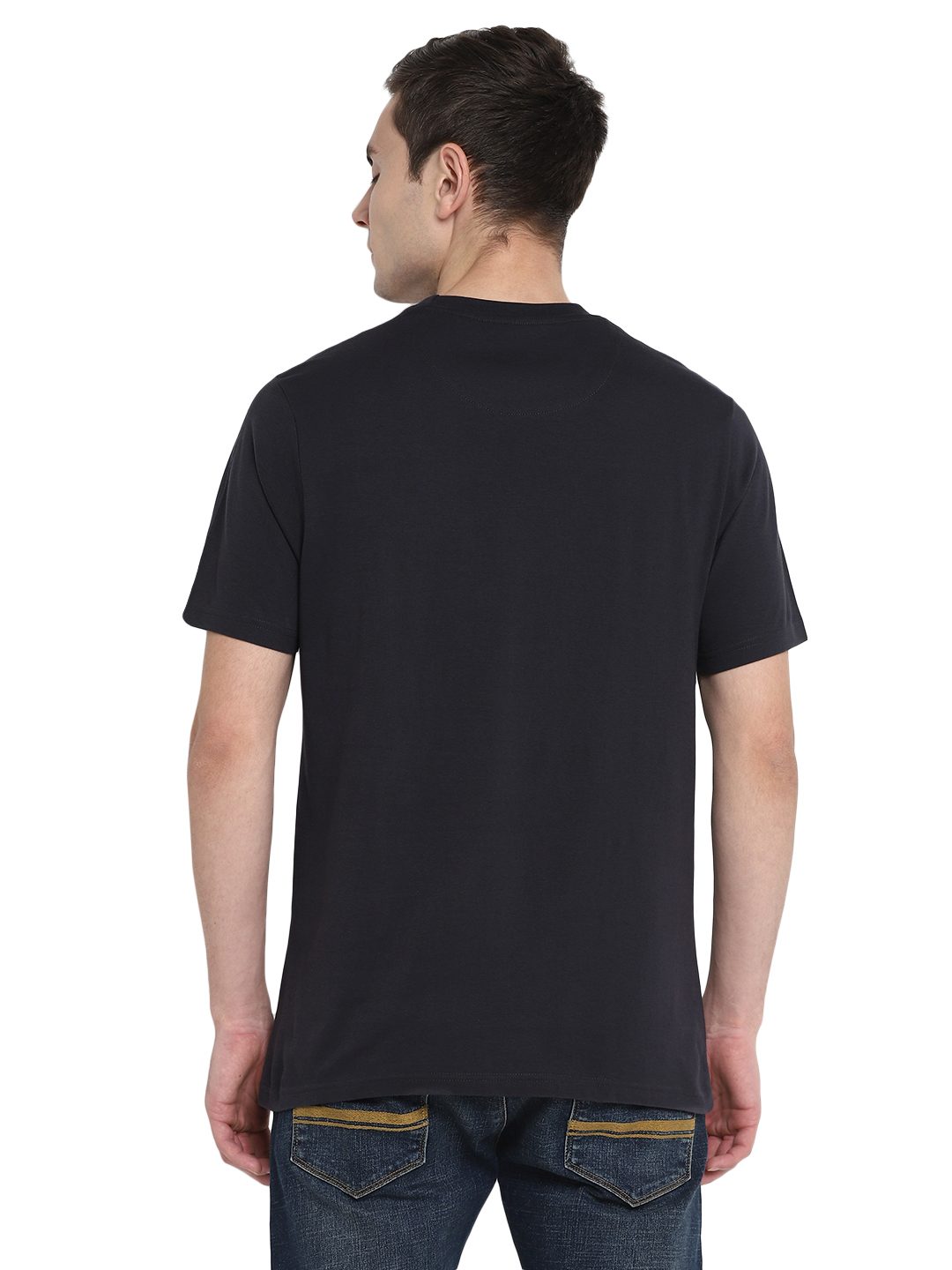PC cotton-poly round neck T-shirt – Carbon Grey