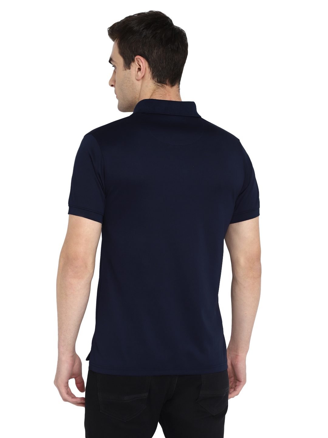 AeroKool lightweight polo T-shirt – Navy