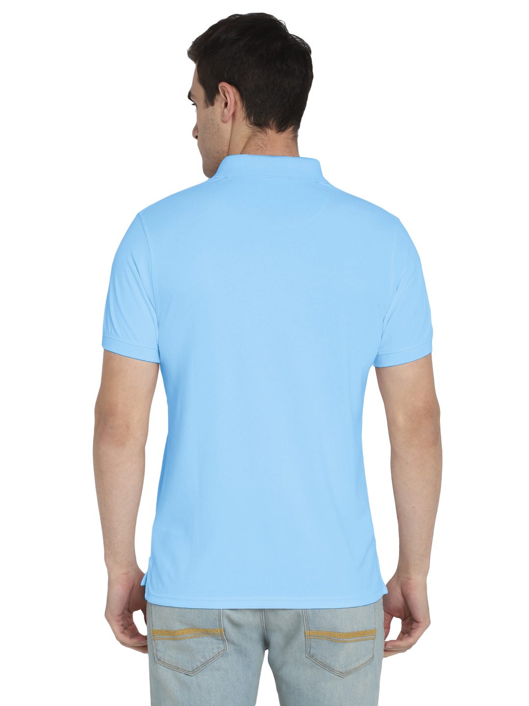 TwinTex polo T-shirt – Powder Blue